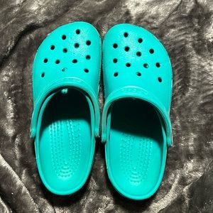 Green Crocs